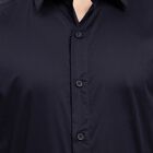 Men's Formal Shirt , नेवी ब्लू, small