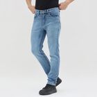 Men's Light Blue Skinny Fit Jeans, Light Blue, small