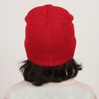 Girls' Winter Cap, Fuchsia, small image number null