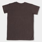 Boys' 100% Cotton Half Sleeves T-Shirt , चारकोल, small image number null