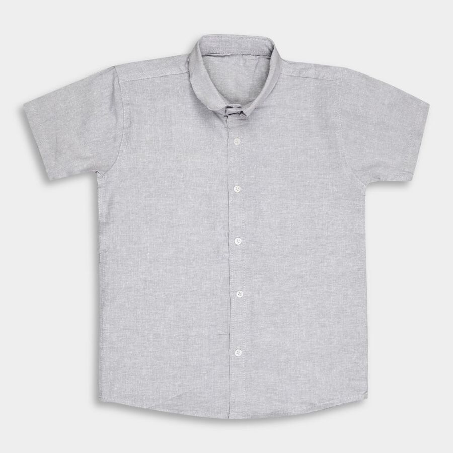 Boys Casual Shirt, हल्का ग्रे, large image number null