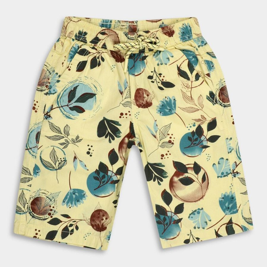 Boys' 100% Cotton Jamaicans, Yellow, large image number null