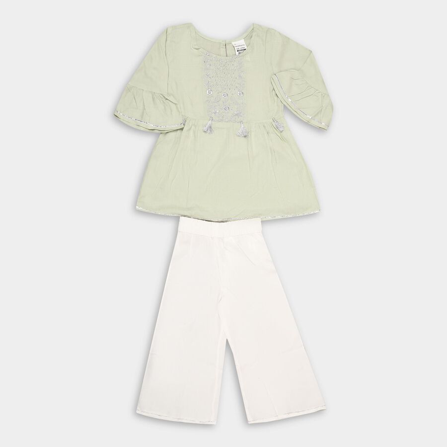 Girls' Fusion Set , Light Green, large image number null