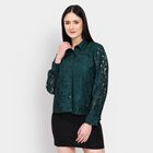 Ladies' Shirt , गहरा हरा, small image number null