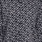 Printed Shirt, Black, small image number null