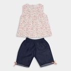 Infants' 100% Cotton Top Skirt, लाल, small image number null