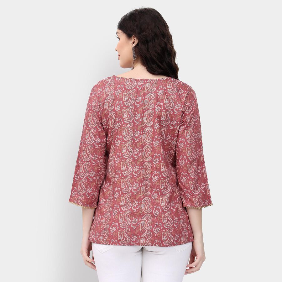 Ladies' Kurti, बैंगनी, large image number null