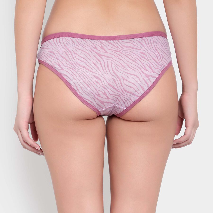 Printed Cotton Panty, Lilac, large image number null