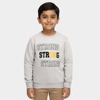 Boys' Sweatshirt, एक्रू मिश्रित, small image number null