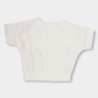 Girls' T-Shirt , White, small