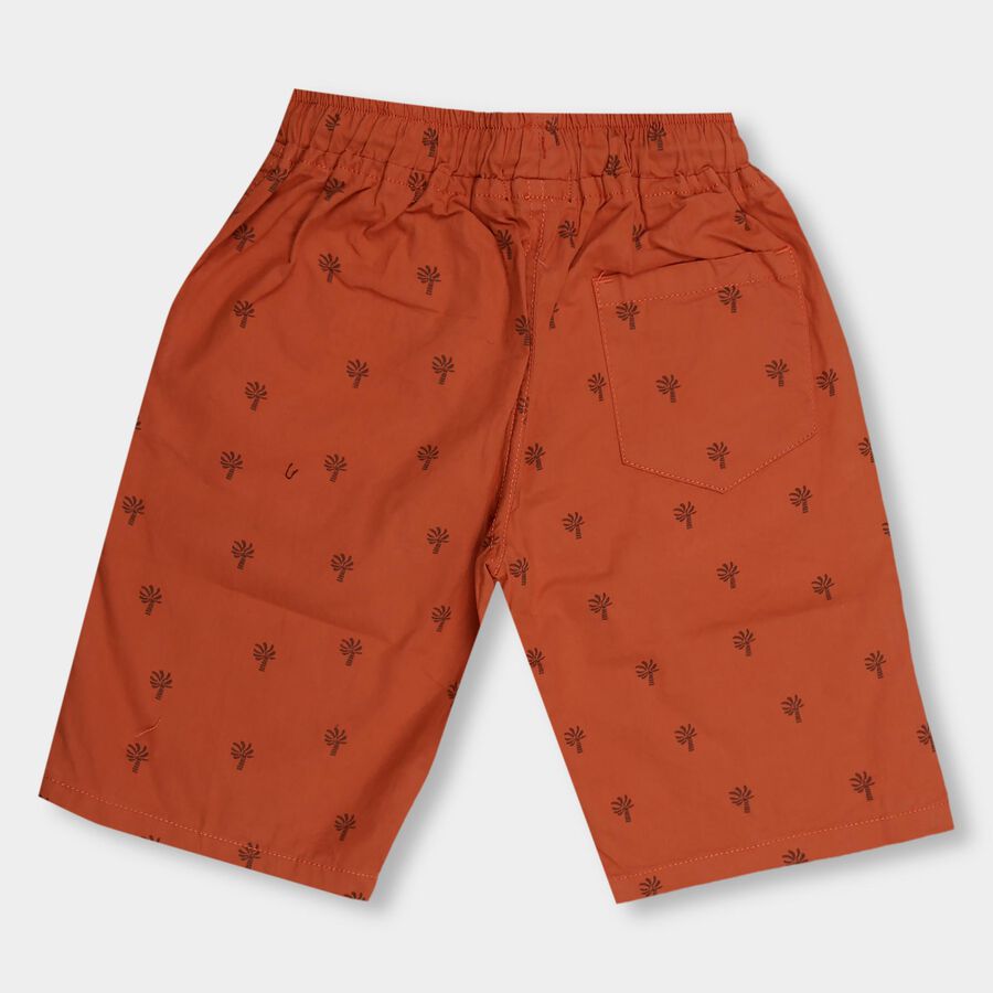 Boys' 100% Cotton Basic Jamaican, Rust, large image number null