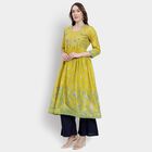 Ladies' Kurta, ओलिव, small image number null