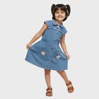 Girls' Frock, Light Blue, small
