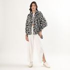 Ladies' Stole, काला, small image number null