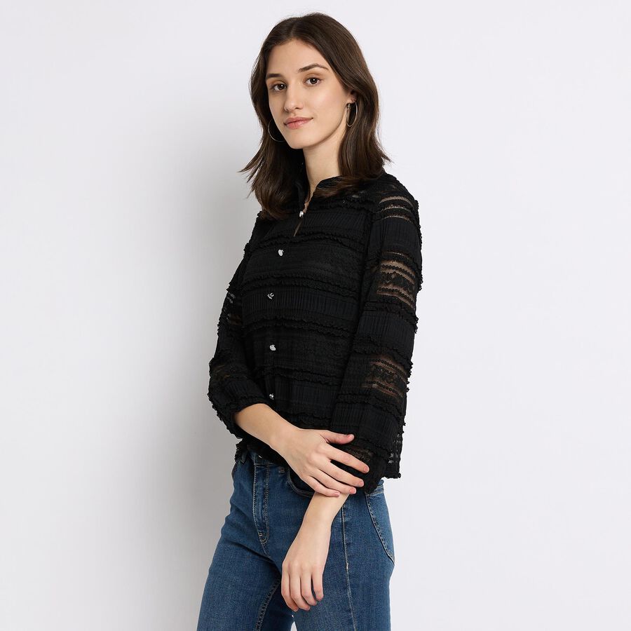 Ladies' Shirt , Black, large image number null