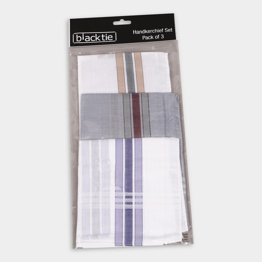 Men's Hanky, हल्का ग्रे, large