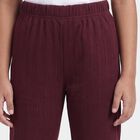 Girls' Maroon Long Johns Thermal, वाइन, small