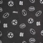 Boys All Over Print Pyjama, Black, small image number null