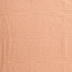 Boys Peach Round Neck Casual T-Shirt, Peach, small
