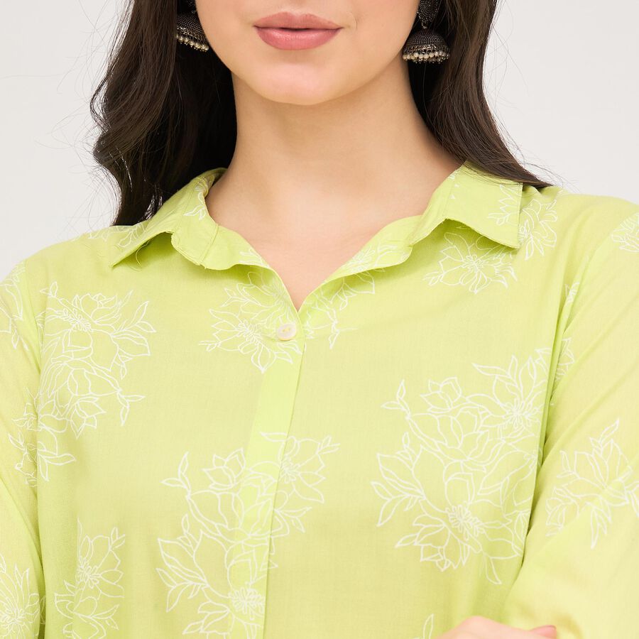 Ladies' Kurta, Light Green, large image number null