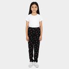 Girls' Pyjama, काला, small
