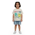 Girls' T-Shirt, Beige, small image number null
