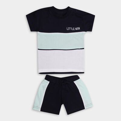 Infant Boys' 100% Cotton Baba Suit