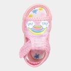 Boys Printed Velcro Casual Sandals, Pink, small image number null