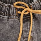Boys Heavy Wash Jeans, भूरा, small image number null