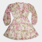 Girls' Dress , White, small image number null