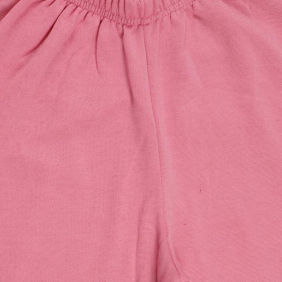 Girls Light Pink Round Neck Casual Hipster Set, हल्का गुलाबी, large image number null