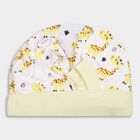 Infants' Cotton Gift Set (Cap, Mittens, Booties), White, small