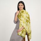 Women's Green Printed Dupatta, हल्का हरा, small