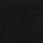 Boys Black Regular Fit Printed Bermuda Shorts, काला, small