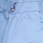 Infants' Cotton Trousers, Mid Blue, small image number null
