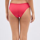 Ladies' 100% Cotton Panty , Red, small image number null