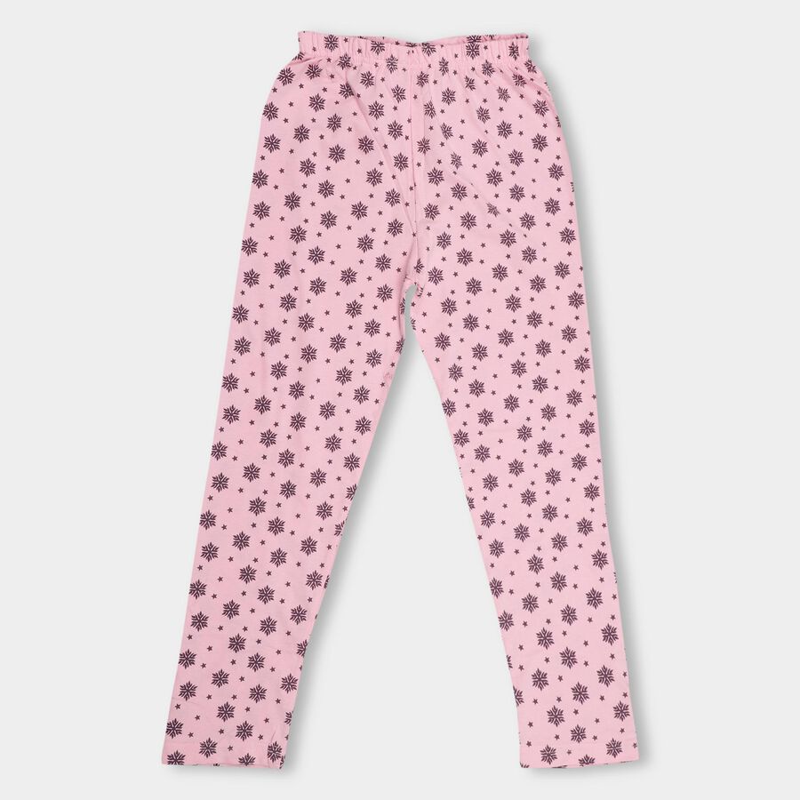 Girls' Regular Pyjama, Light Pink, large image number null