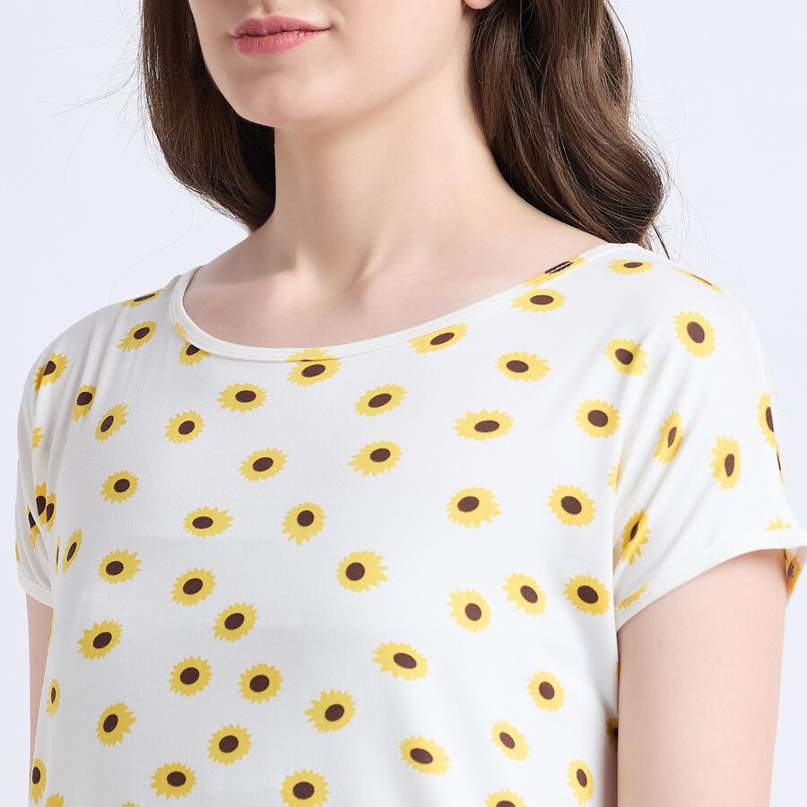 Ladies' Nighty , Off White, large image number null