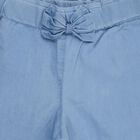 Girls' Light Blue Wide-Leg Embroidered Jeans, हल्का नीला, small image number null