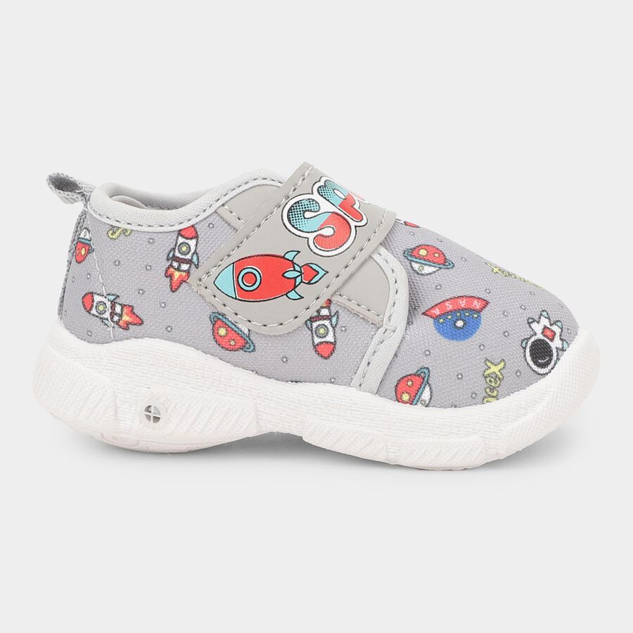 Boys' Shoes, Grey, large image number null