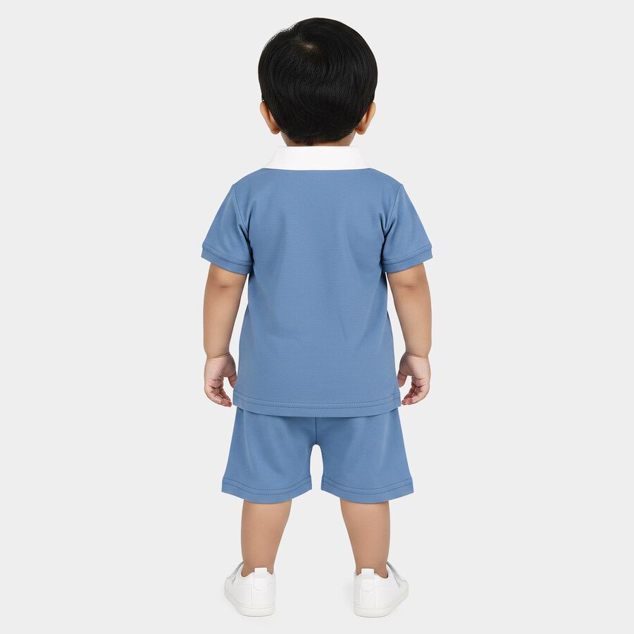 Infants' Baba Suit, Royal Blue, large