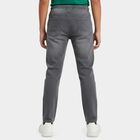 Boys Light Grey Regular Fit Washed Jeans, Light Grey, small