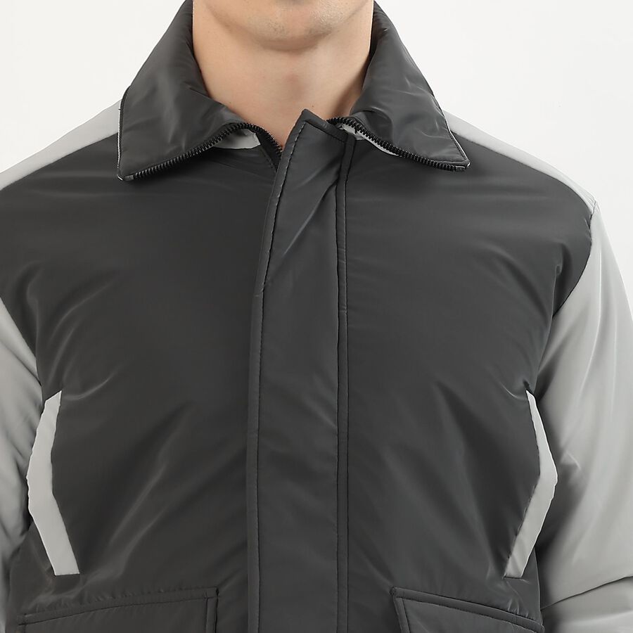 Men's Jacket, काला, large image number null