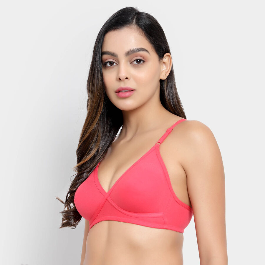 Solid Bra, मूँगा (कोरल), large image number null