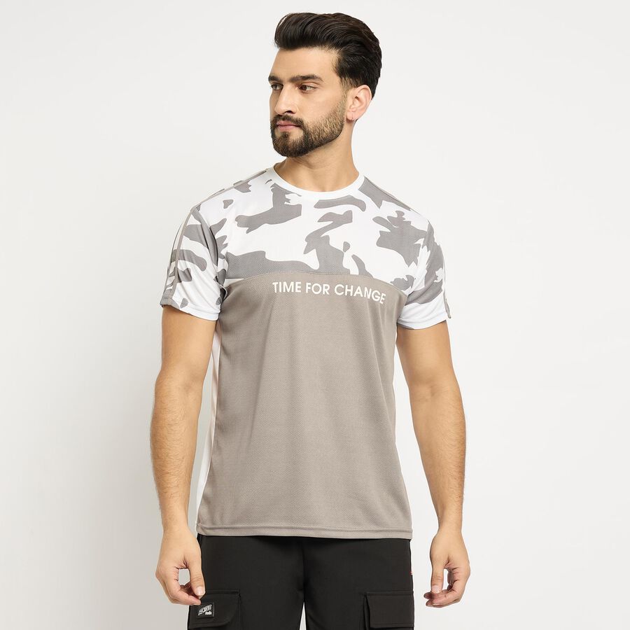 Men's Drifit T-Shirt, हल्का ग्रे, large image number null