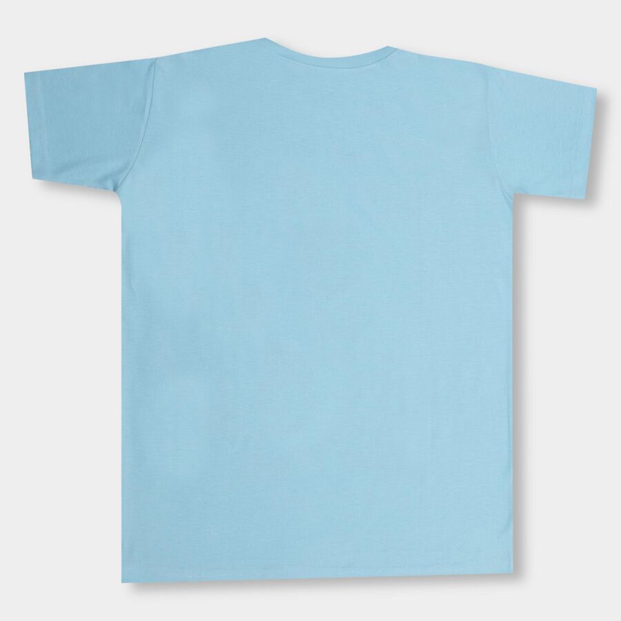 Boys' Half Sleeves T-Shirt , हल्का नीला, large image number null