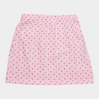 Girls Printed Pull Ups Skirt, Light Pink, small image number null