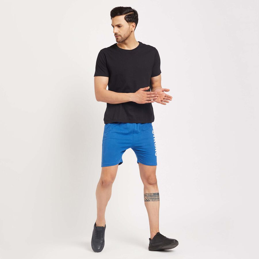 Cut & Sew Bermuda, Mid Blue, large image number null