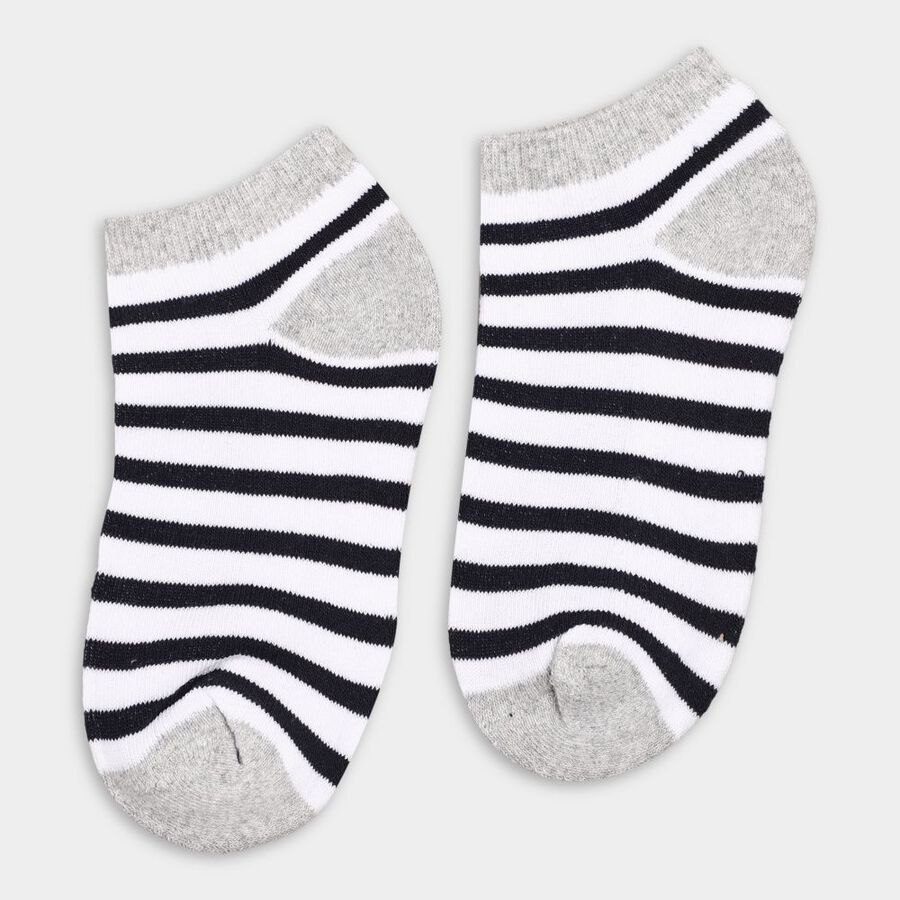 Boys' Socks (Pack of 2), Navy Blue, large