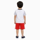 Boys' Knit Baba Suit, लाल, small image number null